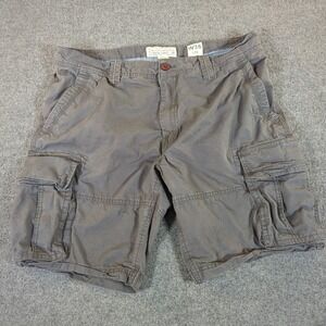 Fat Face South Coast UK Men Cargo Shorts Gray Size W36 L10 Utility 50.8518 #2568